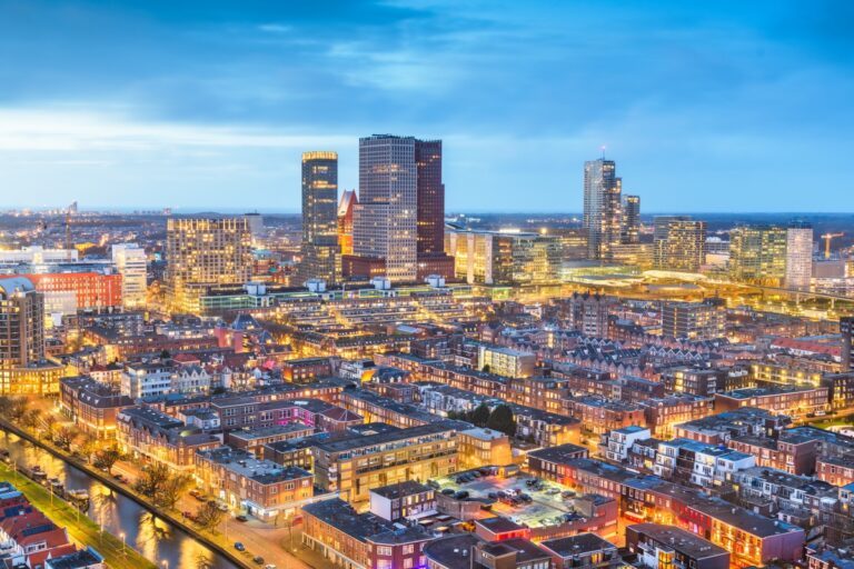 The Hague, Netherlands Cityscape