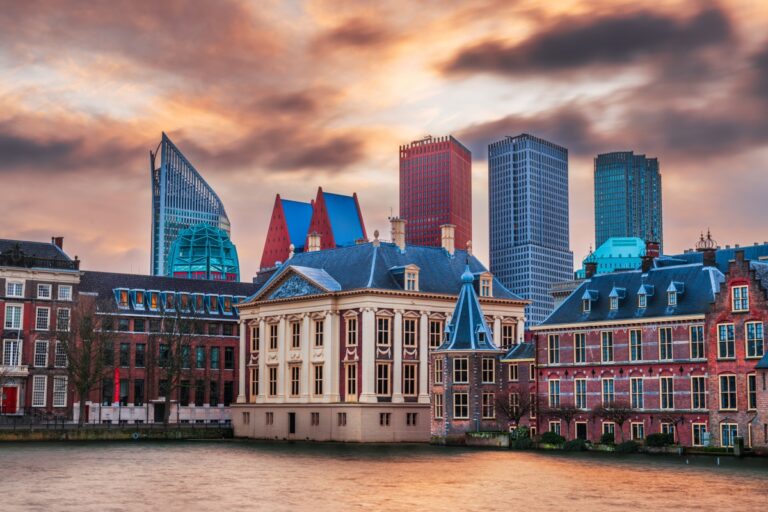 The Hague, Netherlands Cityscape